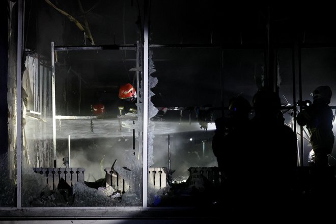 Eksplozija v Kijevu. FOTO: lina Smutko/Reuters