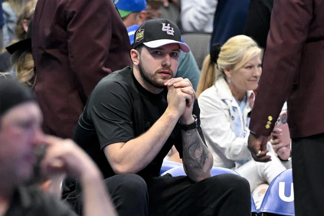 Luka Dončić se bo izkazal s humanitarno potezo. FOTO: Jerome Miron/Usa Today Sports