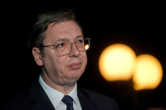 Aleksander Vučić. FOTO: Armend Nimani/AFP