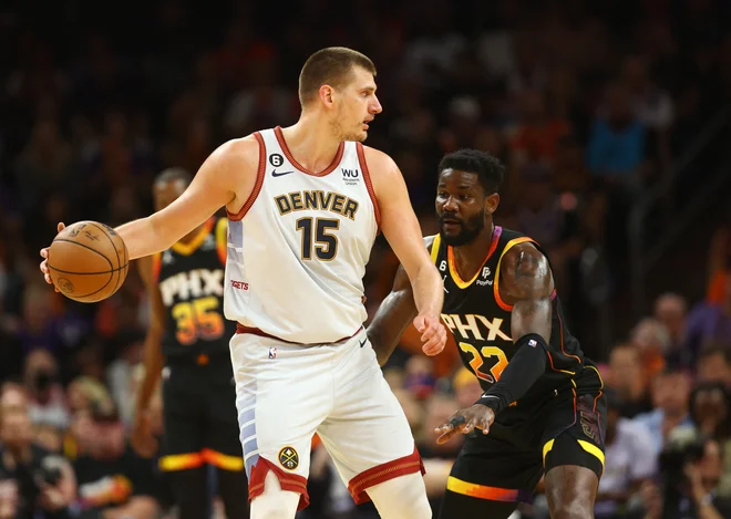 Nikola Jokić ni mogel Denver popeljati do tretje zmage. FOTO: Mark J. Rebilas/Reuters