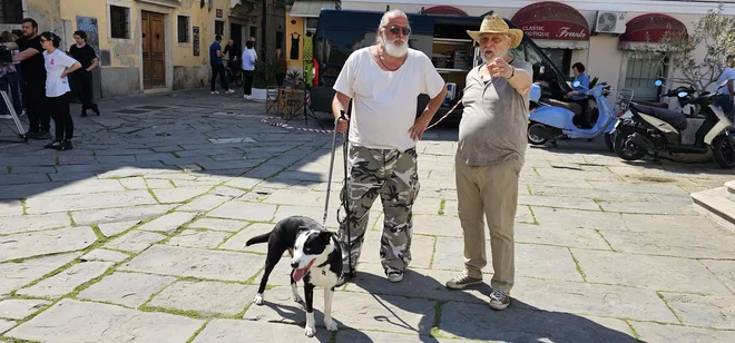 Vinci Vogue Anžlovar je vesel, da ga je tudi pri tem filmu podprl Boris Cavazza, njegov nekdanji profesor z AGRFT. FOTO: Boris Šuligoj