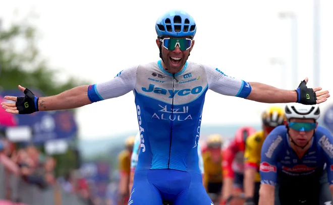 Michael Matthews - končno! FOTO: Luca Bettini Afp