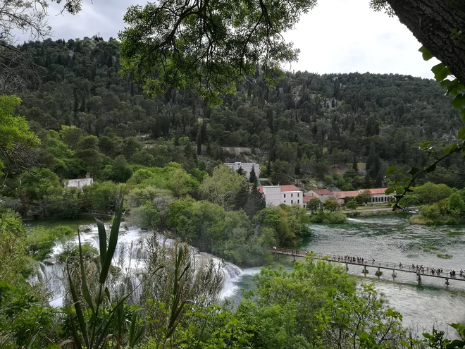 Moč Krke so že zgodaj izrabljali za pridobivanje električne energije. FOTO: Simona Bandur