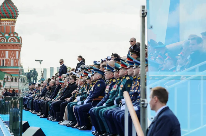 Dan zmage je eden najpomembnejših nacionalnih praznikov v Rusiji, kjer vsako leto 9. maja proslavljajo zmago nekdanje Sovjetske zveze nad nacisti. FOTO: Sputnik/Reuters