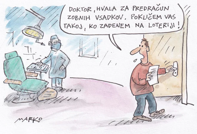 KARIKATURA: Marko Kočevar