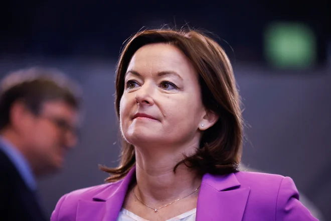 »Hočemo biti zanesljiv partner pri iskanju rešitev za globalne izzive,« je za Delo dejala zunanja ministrica Tanja Fajon.
Foto Johanna Geron/Reuters