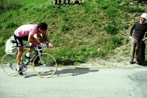 Moser na klancu leta 1984 FOTO: Gazetta.it