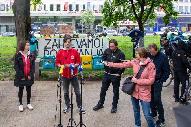 Kolektivne pogodbe, ki urejajo delo platformnih delavcev, tako obstajajo na Finskem, v Španiji, Italiji, Avstriji, na Švedskem in
na Danskem, je povedala Mojca Žerak. FOTO: Voranc Vogel/Delo