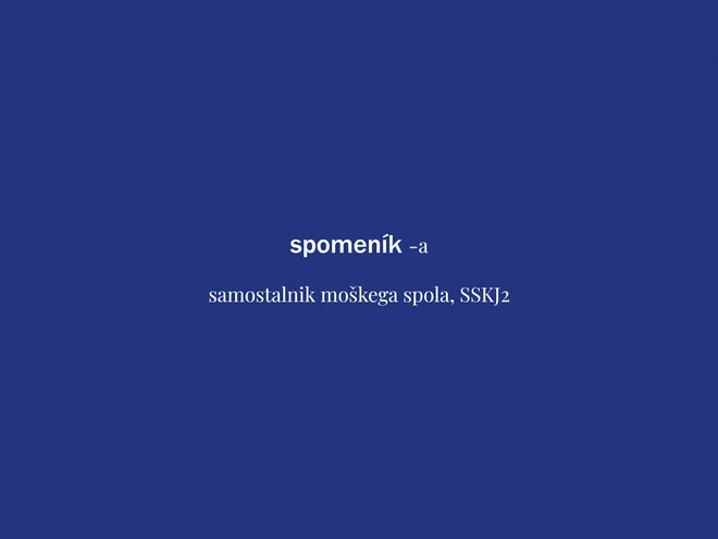 Beseda tedna je spomenik. FOTO: Delo