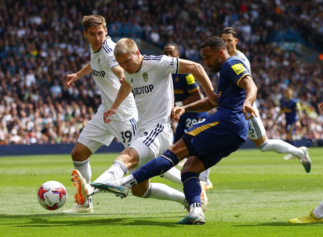 Leeds je poglobil težave Newcastla. FOTO: Lee Smith/Reuters