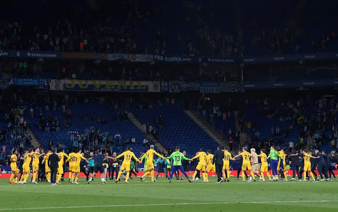 Slavje Barcelone je bilo kratkotrajno. FOTO: Josep Lago/AFP