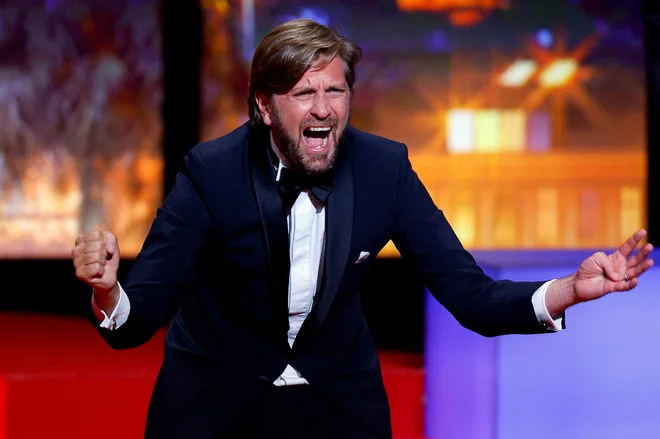 Dvakratni prejemnik zlate palme je tudi švedski režiser Ruben Östlund, ki letos predseduje žiriji. FOTO: Eric Gaillard/Reuters