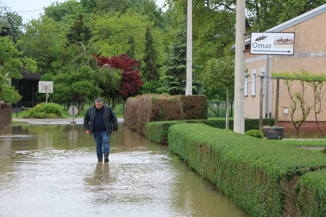 Visoke vode v Rankovcih FOTO: Jože Pojbič