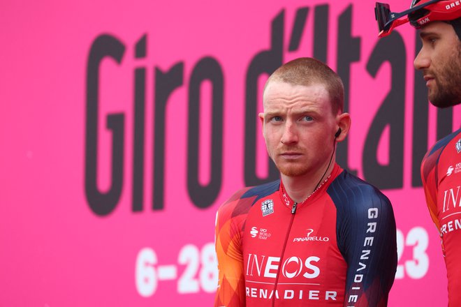 Nesrečni Tao je zapustil Giro. FOTO: Luca Bettini Afp