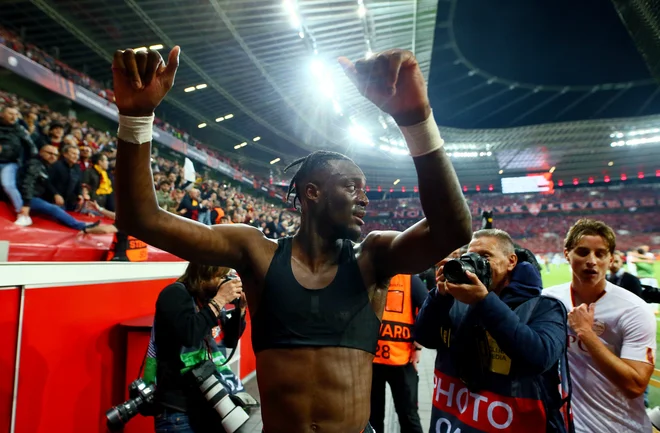 Romin napadalec Tammy Abraham FOTO: Thilo Schmuelgen/Reuters