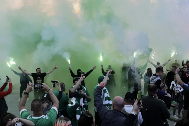Prizori s praznovanja Ljubljančanov na Kongresnem trgu. FOTO: Voranc Vogel