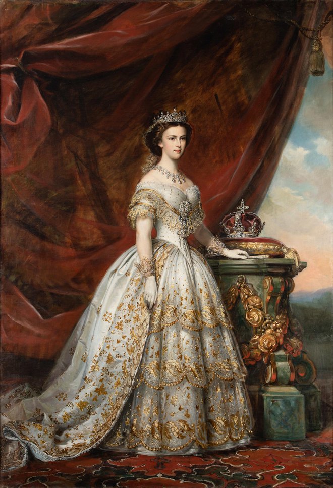Joseph Neugebauer: Cesarica Elizabeta Avstrijska

FOTO © Šlezijski deželni muzej, Opava