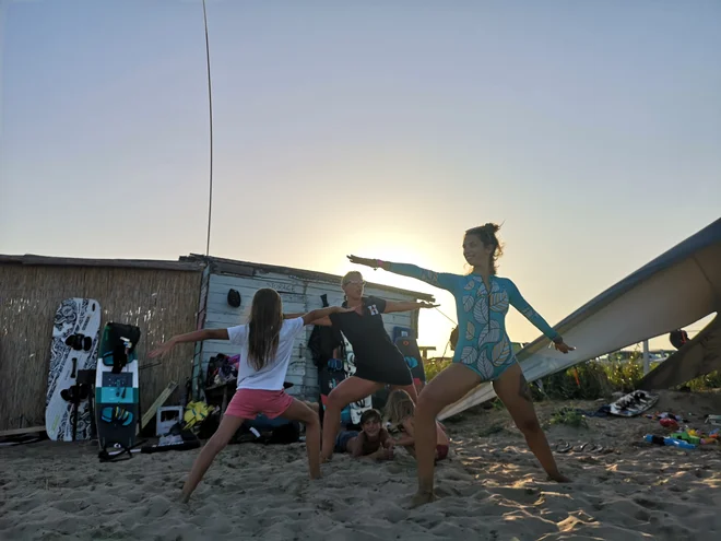 Na plaži se zabava vsa družina. FOTO: Kanza foto