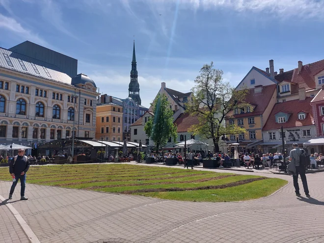 Staro mestno jedro Rige ponuja prav urejen videz, vreden obiska. Foto S. U.