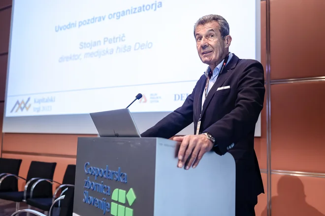 Status kapitalskega trga je treba spremeniti iz mejnega v razviti trg, je med drugim dejal Stojan Petrič. FOTO: Črt Piksi/Delo