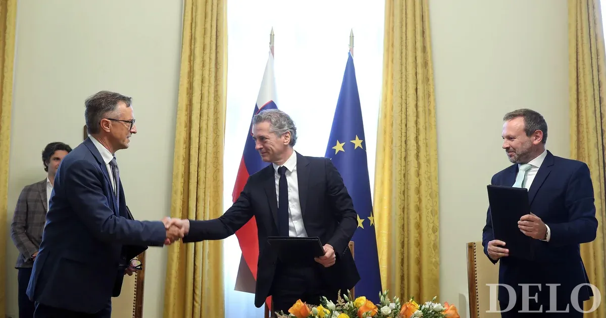 Golob ha firmato un accordo con i parlamentari di minoranza