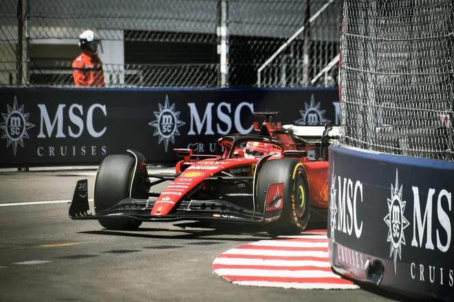 Charles Leclerc se veseli domače dirke. FOTO: Olivier Chassignole/AFP