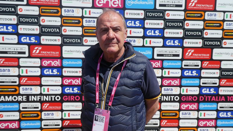 Fotografija: Direktor Gira Mauro Vegni pravi, da bo Giro še naprej obiskoval Slovenijo. FOTO: Miroslav Cvjetičanin/Delo