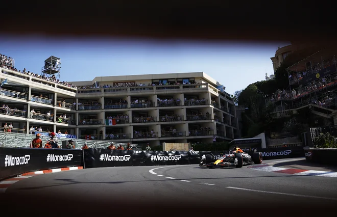 Kvalifikacije po monaških ulicah je dobil Max Verstappen. FOTO: Stephane Mahe/Reuters