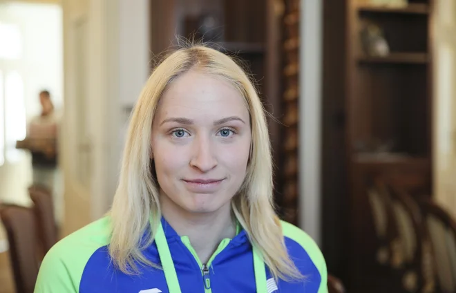 Agata Zupin je odtekla drugi čas kariere na 400 m ovire. FOTO: Jože Suhadolnik