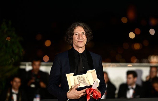 Britanski režiser Jonathan Glazer je odnesel nagrado grand prix. FOTO: Loic Venance/Afp