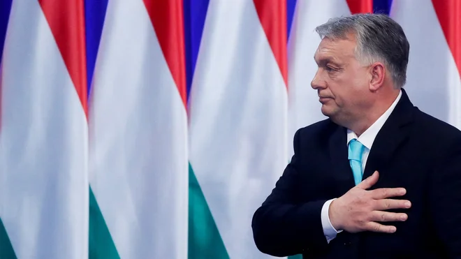 Odločitve premiera Viktorja Orbána imajo za Madžarsko vse bolj opazne posledice. FOTO: Bernadett Szabo/Reuters