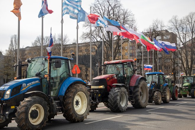 Mestna opozicija je prepričana, da so se na občini na globe spomnili zaradi spomladanskih protestov kmetov s traktorji. FOTO: Voranc Vogel/Delo