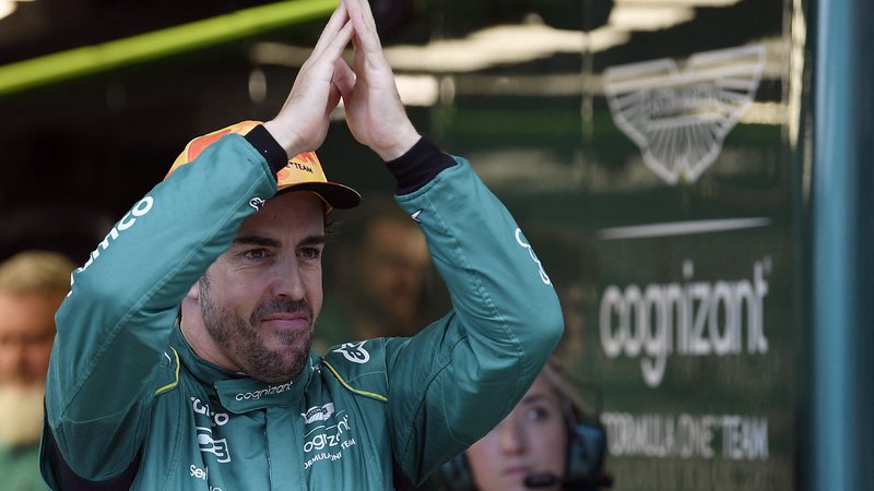 Fotografija: Fernando Alonso si veliko obeta od domače dirke v Barceloni. FOTO: Josep Lago/AFP