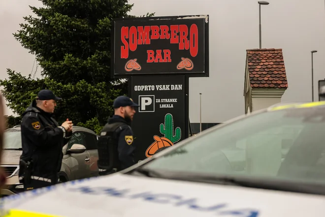 Strelec naj bi po streljanju sedel v avtomobil in pobegnil v smeri Polja. FOTO: Črt Piksi/Delo
