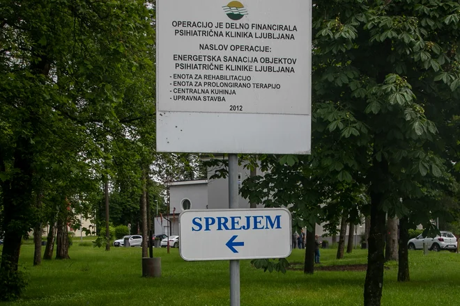 Svet zavoda podpira delo vodstva psihiatrične klinike na podlagi rezultatov poslovanja in strokovnega dela, so člani sveta zapisali v izjavi za javnost po seji. FOTO: Voranc Vogel/Delo