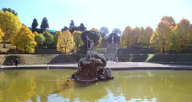 Park Boboli medičejske palače Pitti v Firencah FOTO: Milan Ilić