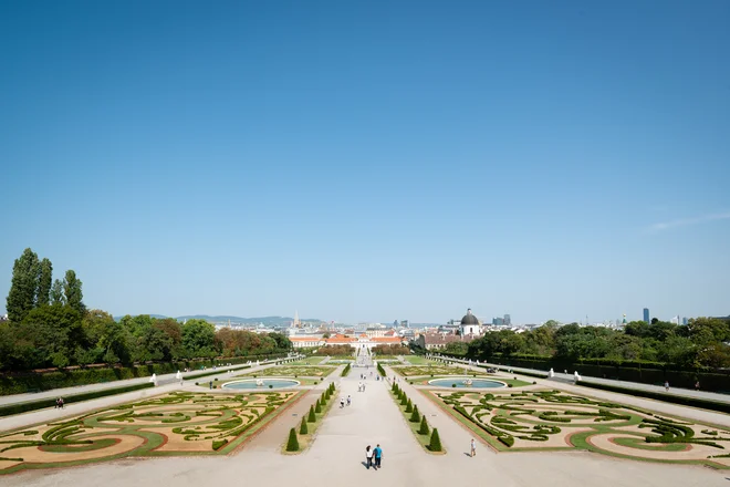 Vrt dvorca Belvedere na Dunaju FOTO: Lukas Schaller/Belvedere