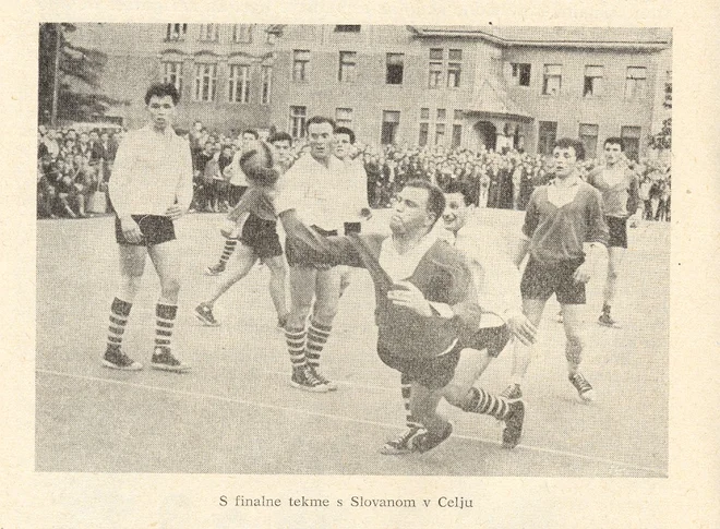 Na odločilni finalni tekmi v Celju je Partizan še drugič premagal Slovan in slavje se je lahko začelo.

Foto Arhiv RK Slovenj Gradec