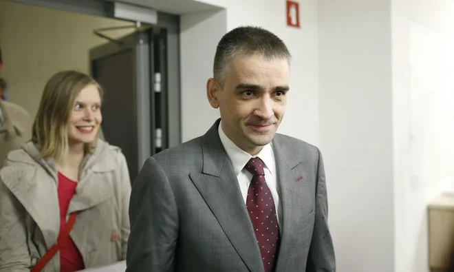 Bernard Brščič je v tožbi od koordinatorja Levice zahteval 4000 evrov odškodnine in javno opravičilo v državnem zboru. FOTO: Blaž Samec/Delo