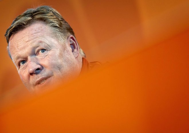 Nizozemski selektor Ronald Koeman FOTO: Koen Van Weel/AFP
