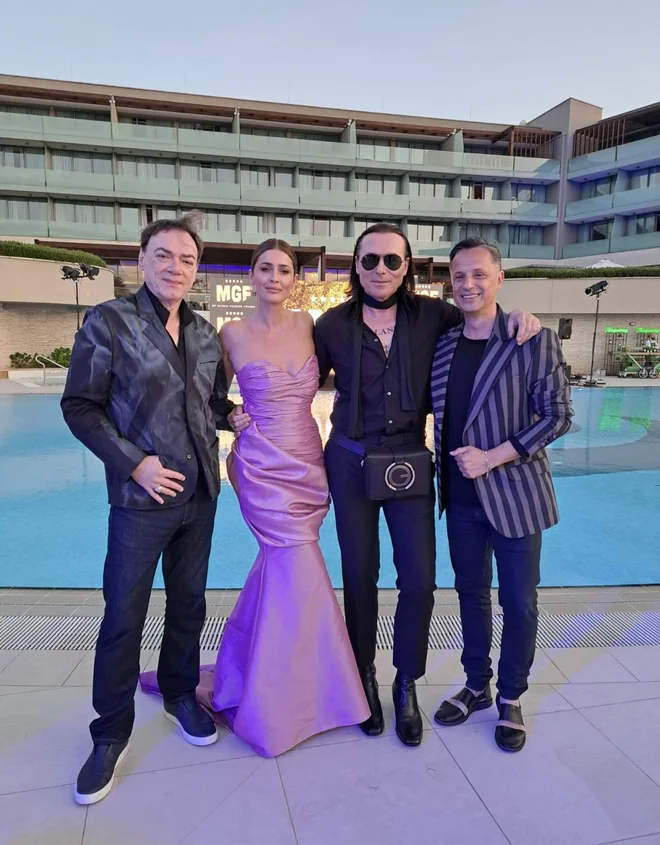 Žirija My Global Fashion Awards: Nenad Korkut, Maria Hudolin, Saso Radovič in Nenad Radujević FOTO: MGF