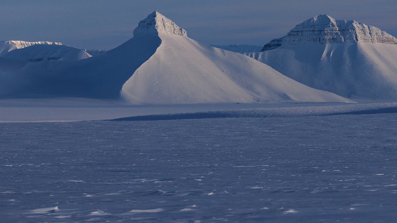 Fotografija: Po podatkih medvladnega foruma ZN za podnebne spremembe bi lahko do sredine stoletja na Arktiki poleti izginil ves morski led. FOTO: Lisi Niesner/Reuters

 

 