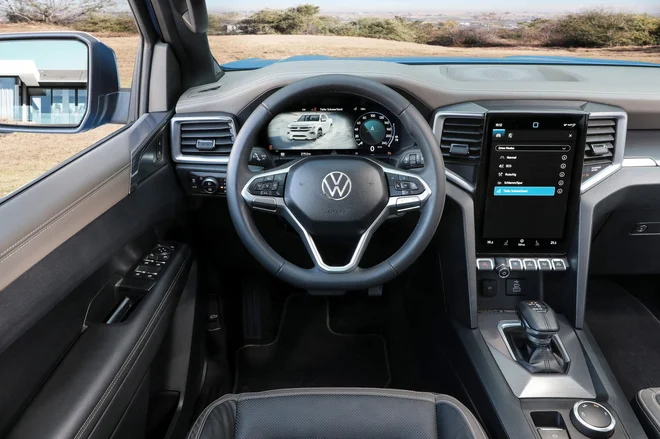 Notranjost je v duhu časa digitalizirana, morda celo preveč.

Foto Volkswagen