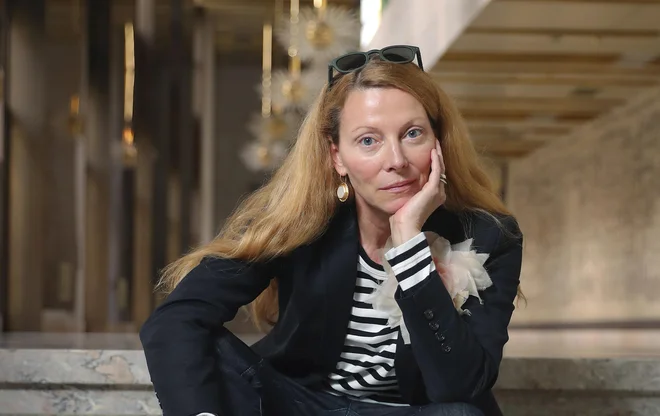 Nataša Matjašec Rošker, dramska in filmska igralka. Foto Leon Vidic/Delo