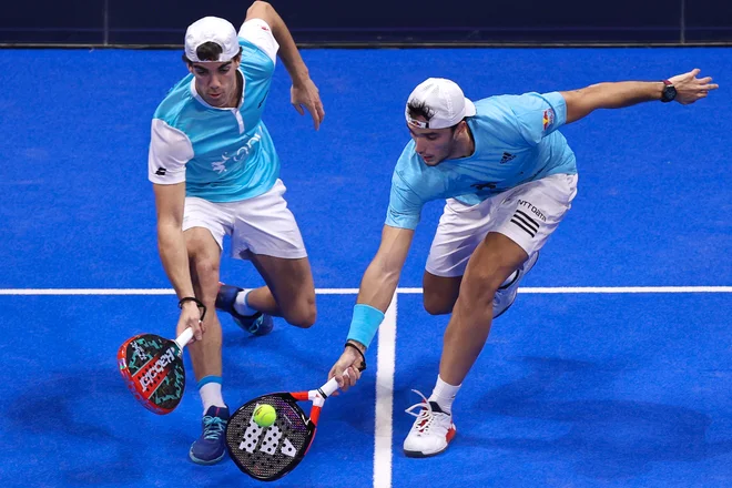 Padel je za nogometom v Španiji drugi najbolj prakticiran šport. FOTO: Reuters 