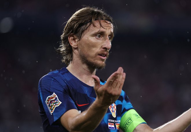 Luka Modrić še ni dočakal velikega trenutka z reprezentanco. FOTO: Yves Herman/Reuters
