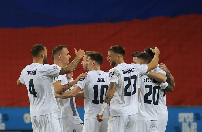 Slovenci so nazadnje v Stožicah premagali San Marino, dobro bi bilo premagati tudi Dansko. FOTO: Borut Živulović/Reuters