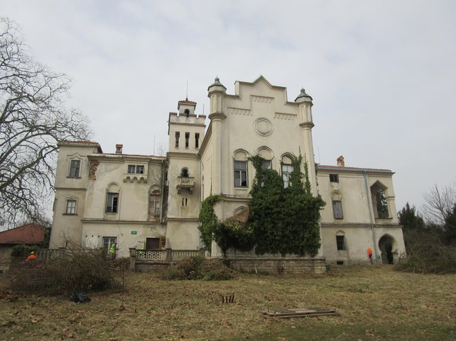 Srednjeveška zgodovina kraja je povezana z dvorcem Jelšingrad, ki stoji slab kilometer severovzhodno od Šmarja. FOTO: Špela Kuralt