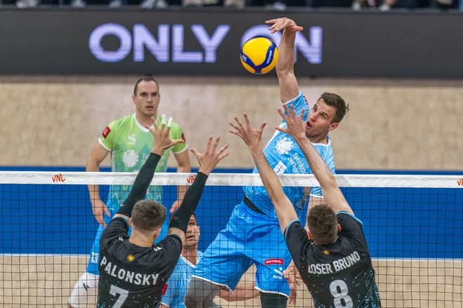 Slovenija je premagala Argentino. FOTO: FIVB