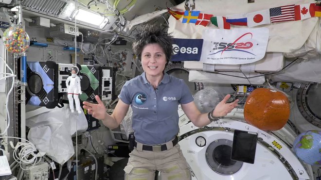 Na fotografiji je Esina astronavtka Samantha Cristoforetti FOTO: Esa/ Reuters

 